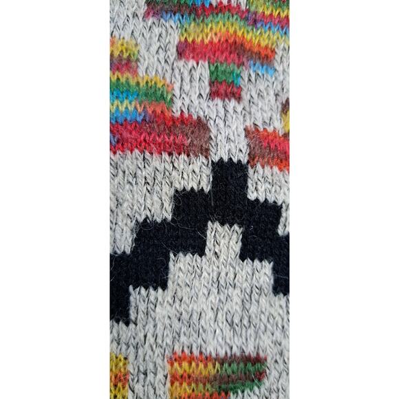 Dreamer's Womens S/M Southwestern Tribal Duster Cardigan Sweater Colorful - Picture 7 of 7